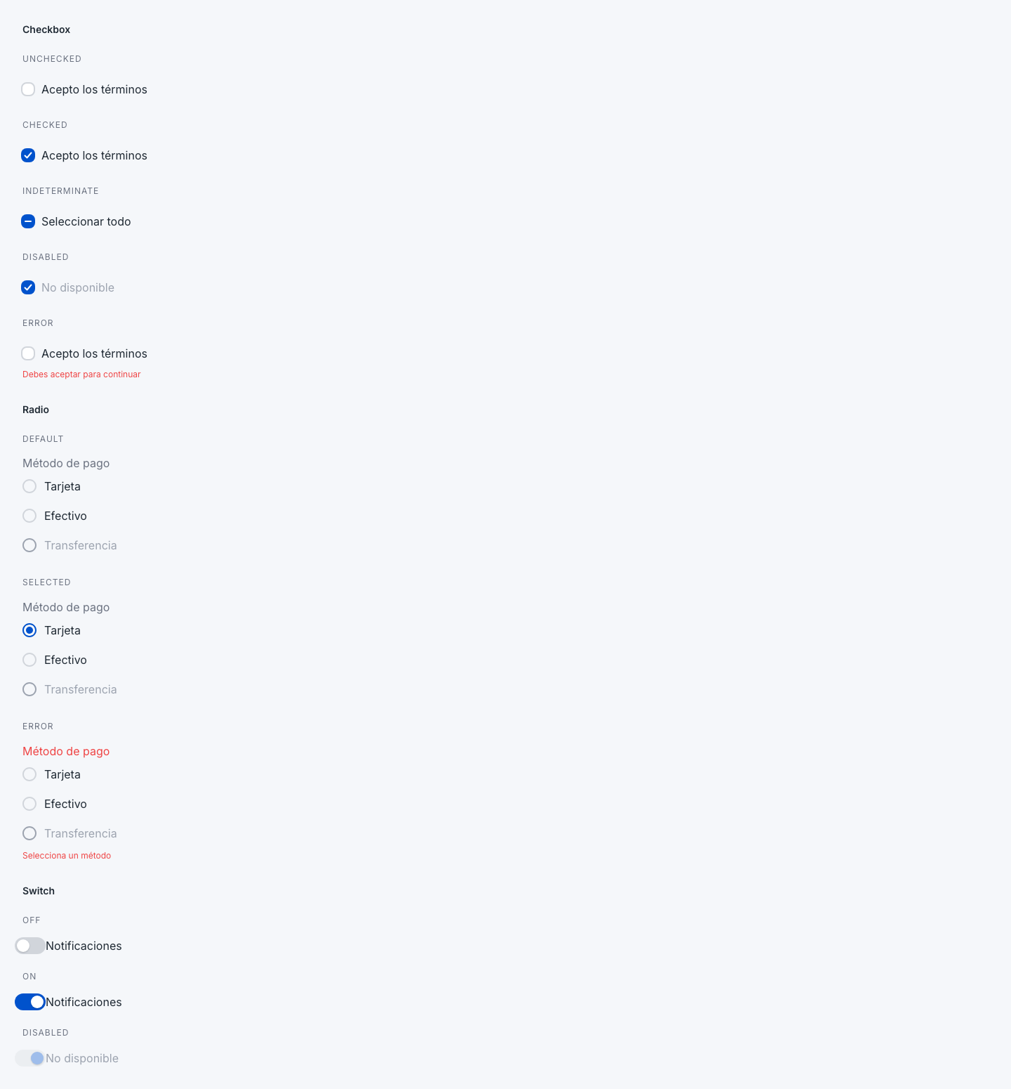 app Checkbox