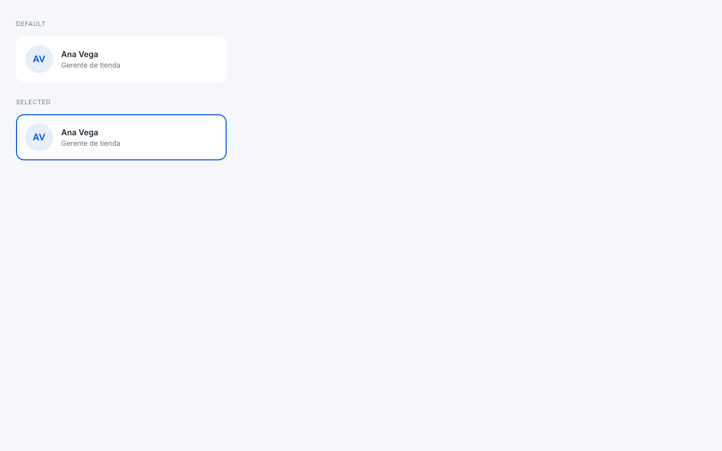 app Profile Card