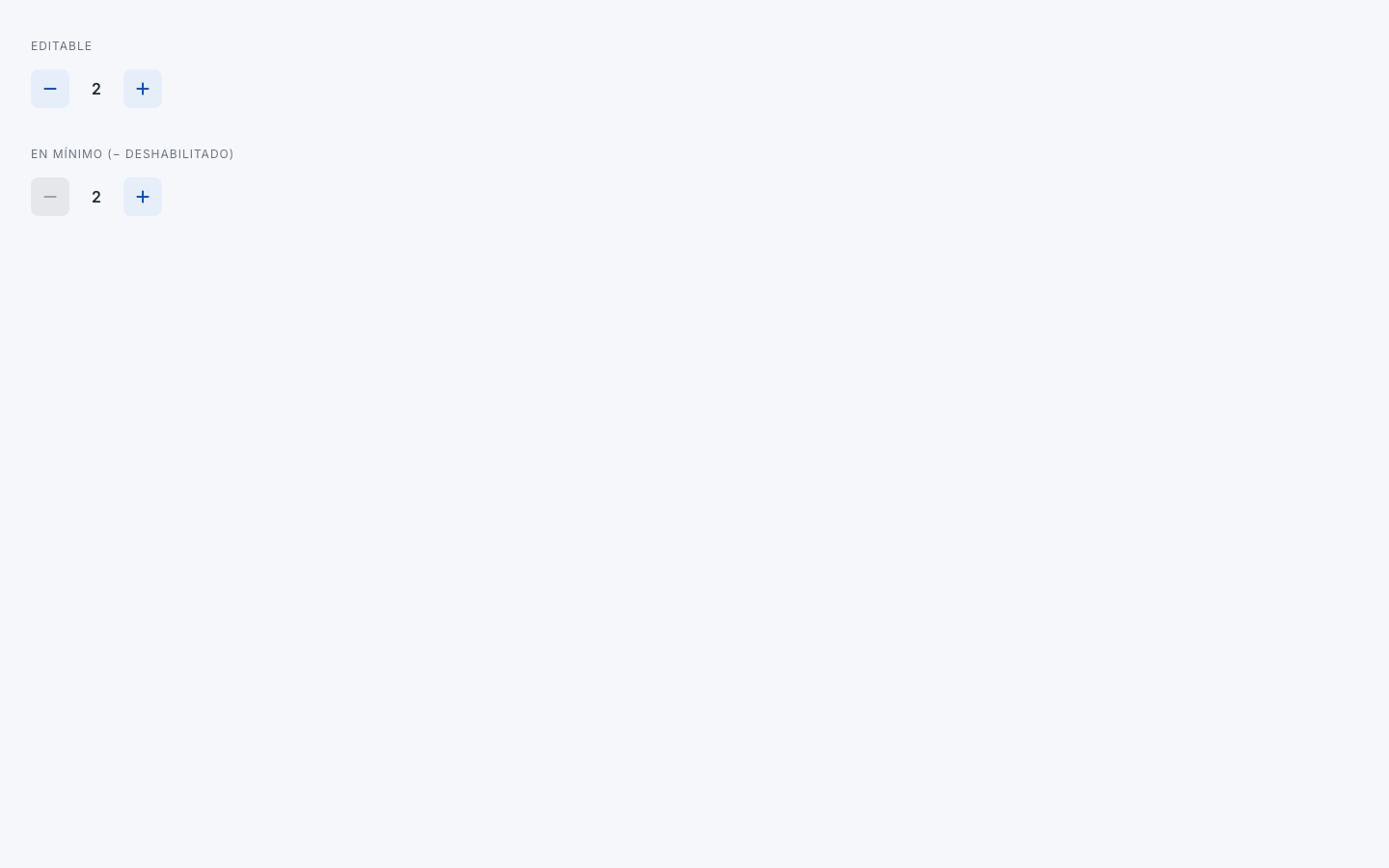 app Quantity Stepper