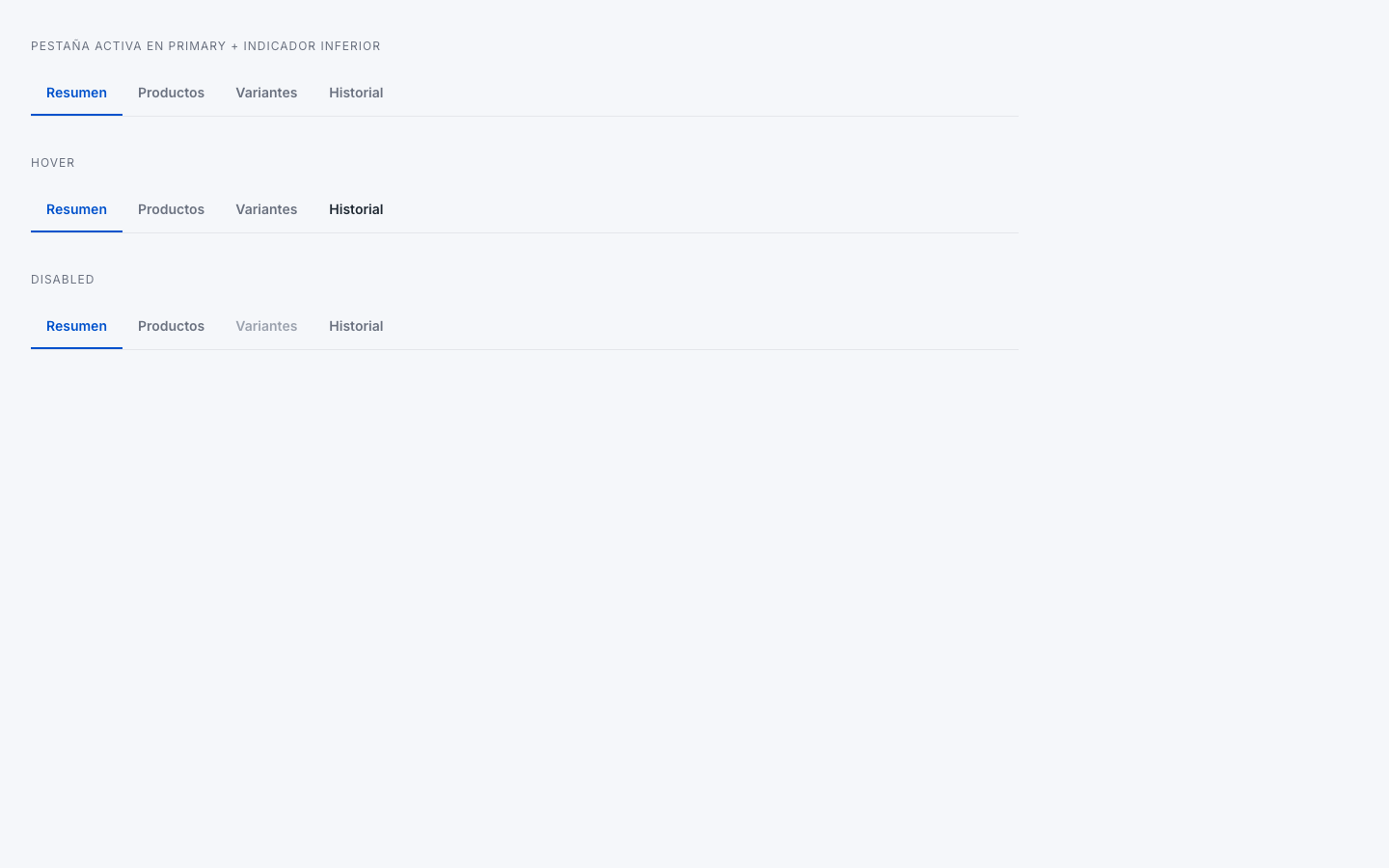 app Tabs
