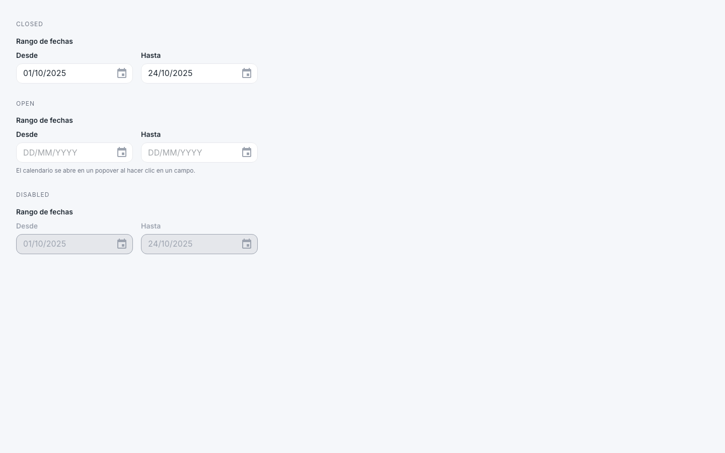 app Date-range Picker