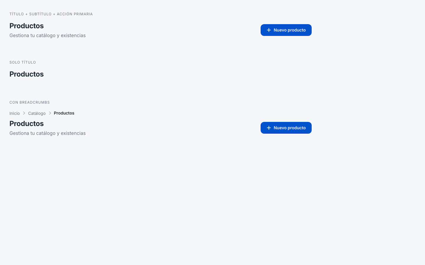 app Page Header